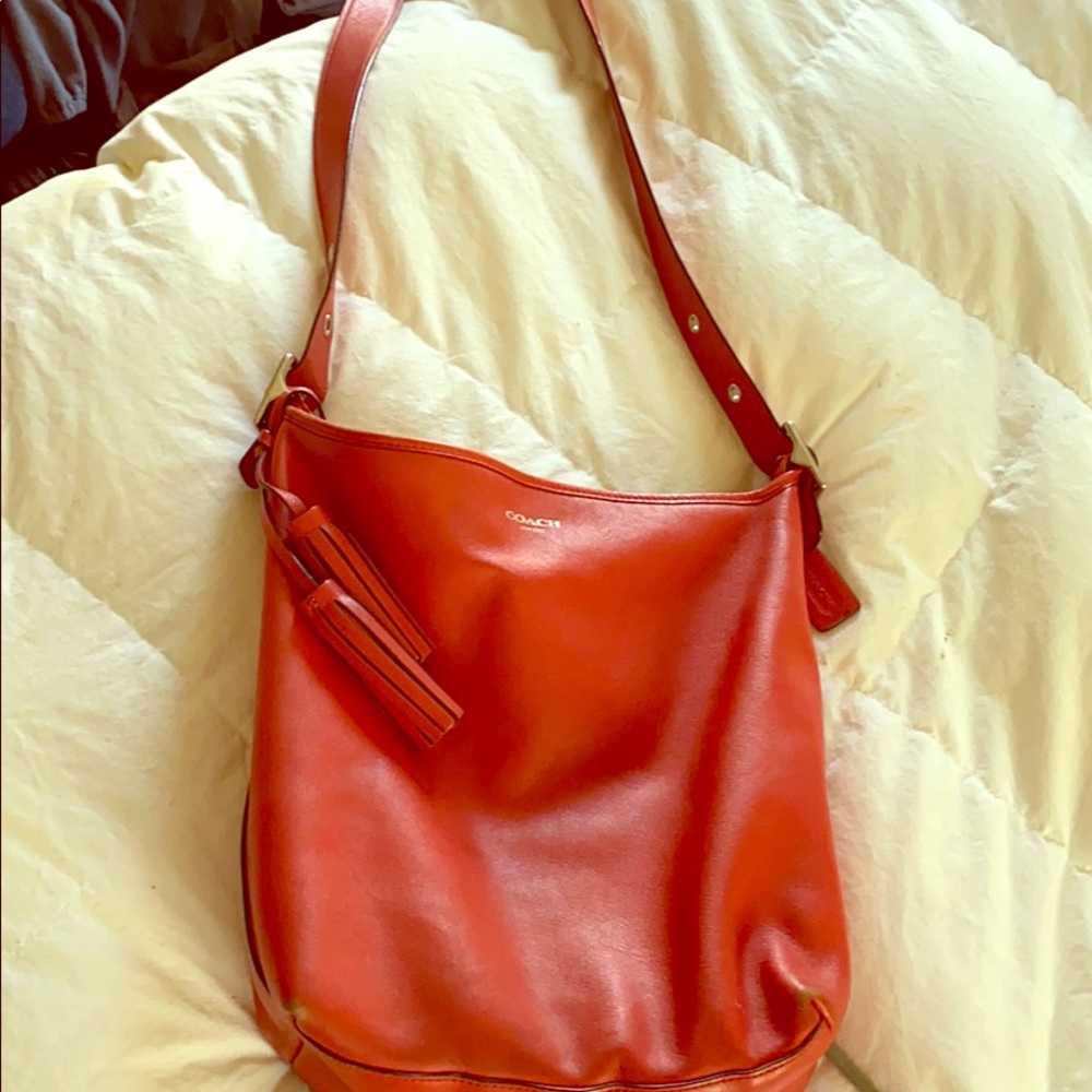 Coach cross body purse